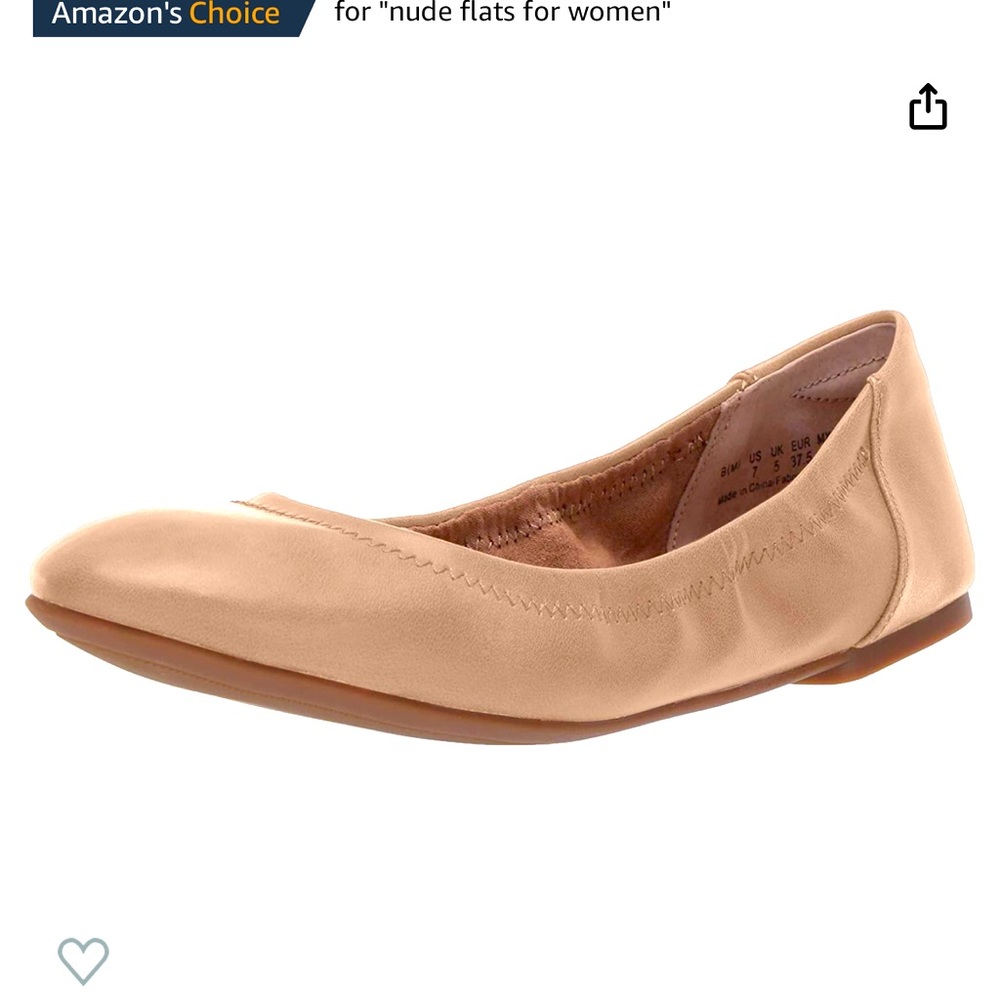 Nude flats size 11